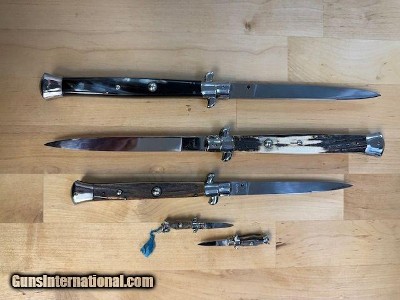 Vintage German Springen Messer Collection, INOX, Assorted Sizes