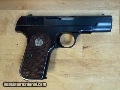 COLT, 1903 HAMMERLESS, .380