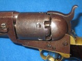 AN EARLY & DESIRABLE U.S. CIVIL WAR MILITARY COLT MODEL 1851 PERCUSSION NAVY REVOLVER ISSUED TO THE ARMY IN NICE UNTOUCHED CONDITION! - 18 of 18