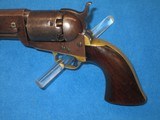 AN EARLY & DESIRABLE U.S. CIVIL WAR MILITARY COLT MODEL 1851 PERCUSSION NAVY REVOLVER ISSUED TO THE ARMY IN NICE UNTOUCHED CONDITION! - 2 of 18