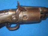 A VERY RARE, EARLY, & DESIRABLE WESSON & LEAVITT PERCUSSION REVOLVING RIFLE MADE BY THE MASS. ARMS CO. IN NICE UNTOUCHED CONDITION! - 18 of 18