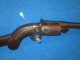 A VERY RARE, EARLY, & DESIRABLE WESSON & LEAVITT PERCUSSION REVOLVING RIFLE MADE BY THE MASS. ARMS CO. IN NICE UNTOUCHED CONDITION! - 3 of 18