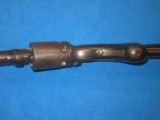 A VERY RARE, EARLY, & DESIRABLE WESSON & LEAVITT PERCUSSION REVOLVING RIFLE MADE BY THE MASS. ARMS CO. IN NICE UNTOUCHED CONDITION! - 16 of 18
