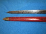 A VERY SCARCE & EXTREMELY LARGE FRENCH DUMONTHIER TYPE DOUBLE BARREL PERCUSSION KNIFE PISTOL IN NICE UNTOUCHED CONDITION! - 3 of 19