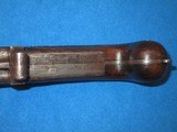 A VERY SCARCE & EXTREMELY LARGE FRENCH DUMONTHIER TYPE DOUBLE BARREL PERCUSSION KNIFE PISTOL IN NICE UNTOUCHED CONDITION! - 16 of 19