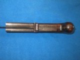 A VERY SCARCE & EXTREMELY LARGE FRENCH DUMONTHIER TYPE DOUBLE BARREL PERCUSSION KNIFE PISTOL IN NICE UNTOUCHED CONDITION! - 12 of 19