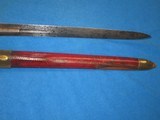 A VERY SCARCE & EXTREMELY LARGE FRENCH DUMONTHIER TYPE DOUBLE BARREL PERCUSSION KNIFE PISTOL IN NICE UNTOUCHED CONDITION! - 6 of 19