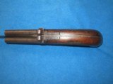 A VERY SCARCE & EXTREMELY LARGE FRENCH DUMONTHIER TYPE DOUBLE BARREL PERCUSSION KNIFE PISTOL IN NICE UNTOUCHED CONDITION! - 11 of 19