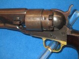 A U.S. CIVIL WAR MILITARY ISSUED COLT MODEL 1860 PERCUSSION ARMY REVOLVER IN FINE UNTOUCHED CONDITION! - 3 of 13