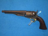 A U.S. CIVIL WAR MILITARY ISSUED COLT MODEL 1860 PERCUSSION ARMY REVOLVER IN FINE UNTOUCHED CONDITION! - 1 of 13
