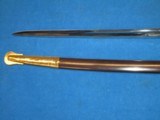 AN EARLY U.S. CIVIL WAR MODEL 1850 STAFF & FIELD OFFICERS SWORD IN MINTY CONDITION! - 10 of 12