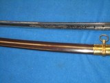 AN EARLY U.S. CIVIL WAR MODEL 1850 STAFF & FIELD OFFICERS SWORD IN MINTY CONDITION! - 9 of 12