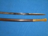 AN EARLY U.S. CIVIL WAR MODEL 1850 STAFF & FIELD OFFICERS SWORD IN MINTY CONDITION! - 4 of 12