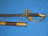 AN EARLY U.S. CIVIL WAR MODEL 1850 STAFF & FIELD OFFICERS SWORD IN MINTY CONDITION! - 8 of 12