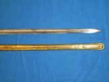 A VERY EARLY & VERY HIGH GRADE AMES MFG. CO. NEW YORK OFFICERS MILITIA SWORD IN EXCELLENT PLUS CONDITION! - 5 of 14