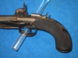 A VERY SCARCE PAIR OF MID 1800'S CASED "R. SCOTT, LONDON" FLIP BAYONET PERCUSSION BELT PISTOLS WITH BELT HOOKS IN VERY NICE CONDITION! - 10 of 20