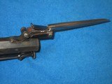 A VERY SCARCE PAIR OF MID 1800'S CASED "R. SCOTT, LONDON" FLIP BAYONET PERCUSSION BELT PISTOLS WITH BELT HOOKS IN VERY NICE CONDITION! - 9 of 20