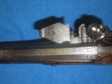 A VERY EARLY PAIR OF 1700'S "P. MORETTA" LARGE ITALIAN MADE FLINTLOCK PISTOLS IN FINE UNTOUCHED CONDITION! - 9 of 20