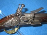 A VERY EARLY PAIR OF 1700'S "P. MORETTA" LARGE ITALIAN MADE FLINTLOCK PISTOLS IN FINE UNTOUCHED CONDITION! - 4 of 20