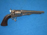 A U.S. CIVIL WAR ISSUED COLT MODEL 1860 PERCUSSION ARMY REVOLVER IN NICE UNTOUCHED CONDITION, WITH PERIOD NICKEL FINISH DONE AFTER THE WAR! - 4 of 12