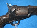 AN EARLY & VERY SCARCE U.S. CIVIL WAR NAVY ISSUED PERCUSSION COLT MODEL 1851 NAVY REVOLVER IN FINE UNTOUCHED CONDITION FACTORY ORDERED IN BLUE FINISH! - 8 of 17