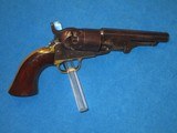 AN EARLY & DESIRABLE CIVIL WAR COLT MODEL 1862 PERCUSSION POCKET NAVY REVOLVER IN VERY NICE UNTOUCHED CONDITION! - 4 of 12
