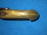 AN EARLY & VERY RARE CIVIL WAR GILLESPIE BRASS STOCKED "D. FISH NEW YORK" AGENT MARKED PHILADELPHIA DERINGER IN NICE UNTOUCHED CONDITION! - 8 of 12