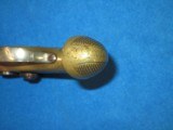 AN EARLY & VERY RARE CIVIL WAR GILLESPIE BRASS STOCKED "D. FISH NEW YORK" AGENT MARKED PHILADELPHIA DERINGER IN NICE UNTOUCHED CONDITION! - 10 of 12