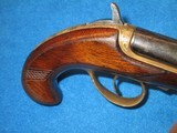 A SCARCE FACTORY ENGRAVED WILLIAMSON SINGLE SHOT DERINGER IN VERY NICE UNTOUCHED CONDITION! - 13 of 14