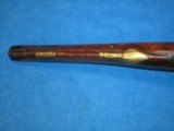 A VERY LARGE & EARLY FRENCH & INDIAN TO REVOLUTIONARY WAR MILITARY FLINTLOCK PISTOL IN NICE UNTOUCHED CONDITION! - 15 of 15
