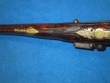 A VERY LARGE & EARLY FRENCH & INDIAN TO REVOLUTIONARY WAR MILITARY FLINTLOCK PISTOL IN NICE UNTOUCHED CONDITION! - 14 of 15
