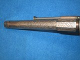 AN EARLY CIVIL WAR MILITARY TYPE DELUXE ENGRAVED OFFICERS OR EXHIBITION LARGE PINFIRE REVOLVER IN EXCELLENT CONDITION! - 9 of 14