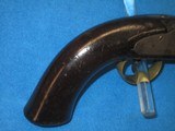 AN EARLY U.S. MEXICAN & CIVIL WAR N.P. AMES MODEL 1842 PERCUSSION NAVY PISTOL IN NICE CONDITION! - 3 of 16