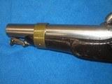 AN EARLY U.S. MEXICAN & CIVIL WAR N.P. AMES MODEL 1842 PERCUSSION NAVY PISTOL IN NICE CONDITION! - 8 of 16