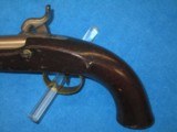 AN EARLY U.S. MEXICAN & CIVIL WAR N.P. AMES MODEL 1842 PERCUSSION NAVY PISTOL IN NICE CONDITION! - 6 of 16