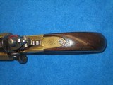 AN EARLY HIGH QUALITY 1800'S BRASS FRAME TAP LOCK DOUBLE BARREL FLINTLOCK PISTOL IN FINE UNTOUCHED CONDITION! - 10 of 15