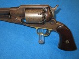 AN EARLY U.S. CIVIL WAR MILITARY ISSUED REMINGTON OLD MODEL 1861 PERCUSSION ARMY REVOLVER IN VERY NICE UNTOUCHED CONDITION! - 2 of 13