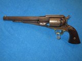 AN EARLY U.S. CIVIL WAR MILITARY ISSUED REMINGTON OLD MODEL 1861 PERCUSSION ARMY REVOLVER IN VERY NICE UNTOUCHED CONDITION! - 1 of 13