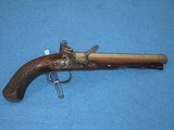 A VERY EARLY & SCARCE 1800'S "PROSSER (MAKER TO THE KING)" OF CHARING CROSS, ENGLAND LARGE CALIBER FLINTLOCK PISTOL WITH FLIP OU - 15 of 16