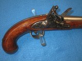 AN EARLY & VERY DESIRABLE U.S. MILITARY SIMEON NORTH MODEL 1819 FLINTLOCK PISTOL DATED 1822 IN
EXCELLENT PLUS CONDITION! - 2 of 13