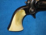 AN EARLY & SCARCE CIVIL WAR PERCUSSION COLT MODEL 1855 NO. 3A ROOT REVOLVER WITH DELUXE FACTORY GRIPS IN EXCELLENT PLUS CONDITION! - 5 of 14