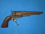 AN EARLY U.S. CIVIL WAR MILITARY ISSUED COLT PERCUSSION MODEL 1860 FOUR SCREW ARMY REVOLVER IN NICE CONDITION! - 6 of 17