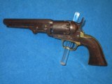 A CIVIL WAR COLT MODEL 1849 POCKET REVOLVER PRESENTED TO PRIVATE JOHN PEDDIE 139TH N.Y. INFANTRY WOUNDED BADLY AT COLD HARBOR & LATER DIED 1864! - 3 of 11