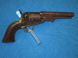 A CIVIL WAR COLT MODEL 1849 POCKET REVOLVER PRESENTED TO PRIVATE JOHN PEDDIE 139TH N.Y. INFANTRY WOUNDED BADLY AT COLD HARBOR & LATER DIED 1864! - 6 of 11