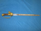 AN EARLY 1800'S GERMAN MADE PERCUSSION LION HEAD POMMEL SWORD PISTOL IN VERY NICE UNTOUCHED CONDITION! - 1 of 13