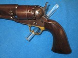 N EARLY U.S. CIVIL WAR MILITARY ISSUED COLT MODEL 1860 PERCUSSION ARMY REVOLVER IN VERY NICE UNTOUCHED CONDITION! - 2 of 13