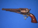 A CIVIL WAR U.S. MILITARY ISSUED REMINGTON NEW MODEL 1858 PERCUSSION ARMY REVOLVER IN FINE UNTOUCHED CONDITION! - 1 of 13