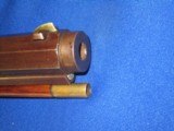 AN EARLY & SCARCE DELUXE "N. LEWIS" SINGLE SHOT POCKET RIFLE IN EXCELLENT UNTOUCHED CONDITION! - 17 of 20