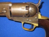 AN EARLY U.S. MILITARY ISSUED CIVIL WAR COLT MODEL 1851 PERCUSSION NAVY REVOLVER IN NICE UNTOUCHED CONDITION! - 13 of 13