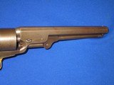 AN EARLY U.S. MILITARY ISSUED CIVIL WAR COLT MODEL 1851 PERCUSSION NAVY REVOLVER IN NICE UNTOUCHED CONDITION! - 6 of 13